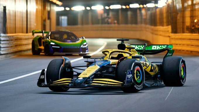 Команда Формулы-1 представила новую расцветку болида для участия в Гран-при Монако: фото