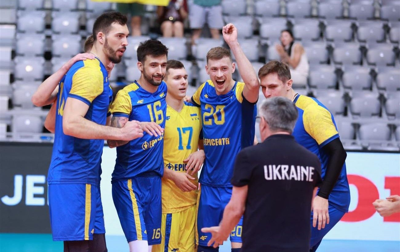 Сборная Украины по волейболу достигла финала Золотой Евролиги.