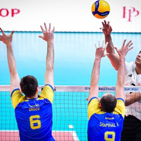 Сборная Украины по волейболу уступила Египту в матче за третье место на Кубке претендентов