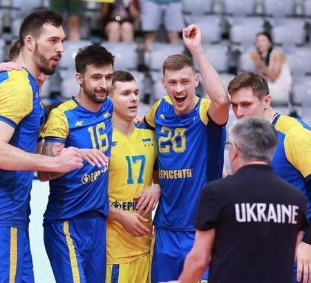 Сегодняшний полуфинал Кубка претендентов по волейболу: Украина против Бельгии